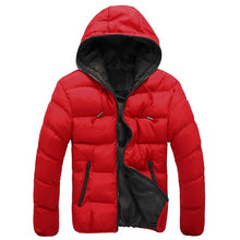 Load image into Gallery viewer, 2019 New Fashion Jackets Men Parka Hot Sale Quality Autumn Winter Warm Outwear Slim Mens Coats Casual Windbreak Jackets Men