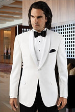 Load image into Gallery viewer, Groomsmen Peaked Black Lapel Groom Tuxedos Burgundy Mens Suit Wedding Best Man (Jacket+Pants+Tie) high quality Suits